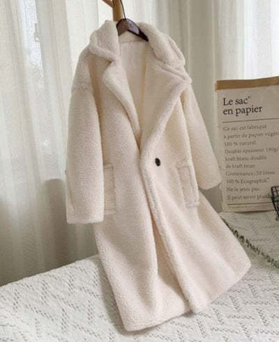 Winter Warm Faux Fur Long Outerwear for Women