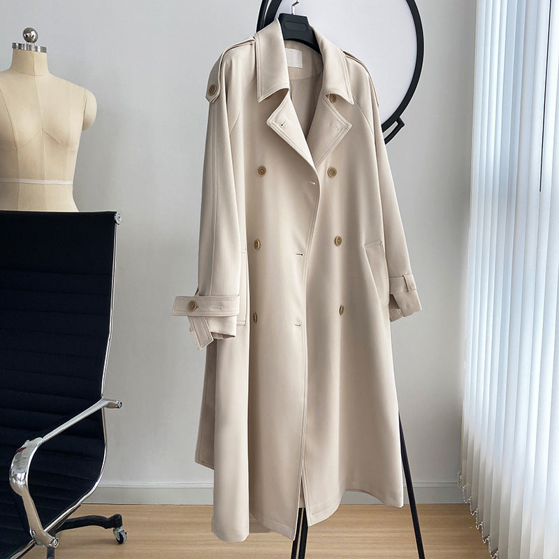 Fashion Loose Long Trench Coats for Women