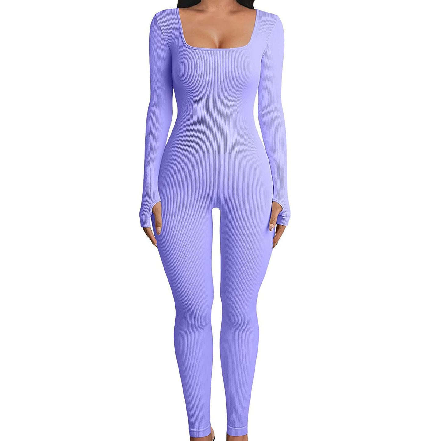 Sexy Long Sleeves Yoga Sports Jumpsuits