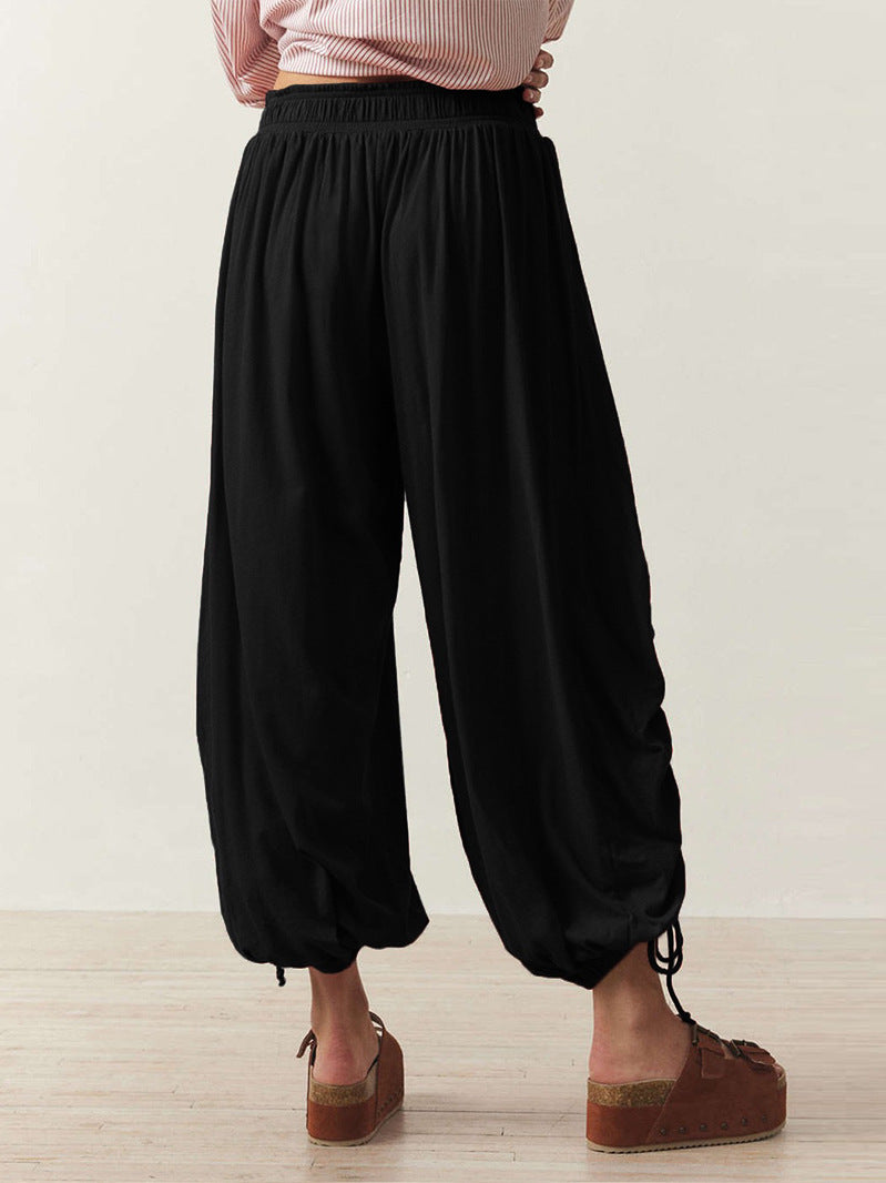 Casual Summer Drawstring Women Pants