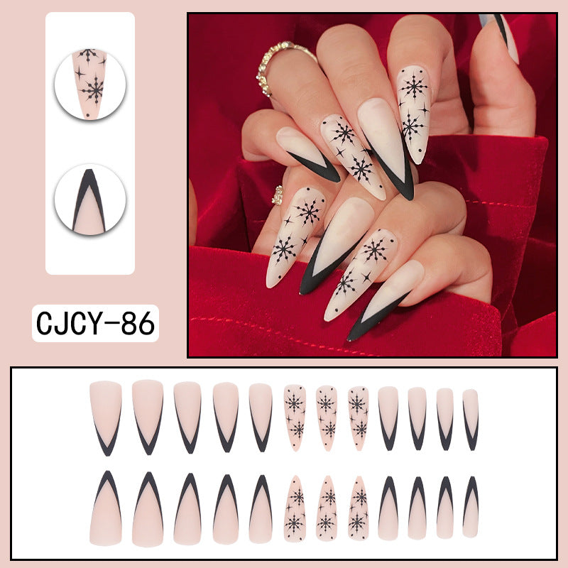 Fashion Detachable Extra Long Press on Nails