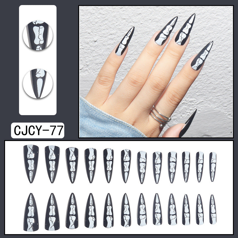 Fashion Gradient Color Extra Long Press on Nails