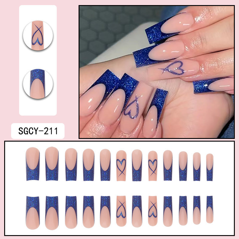 Fashion Wearable Extra Long Press on Nails