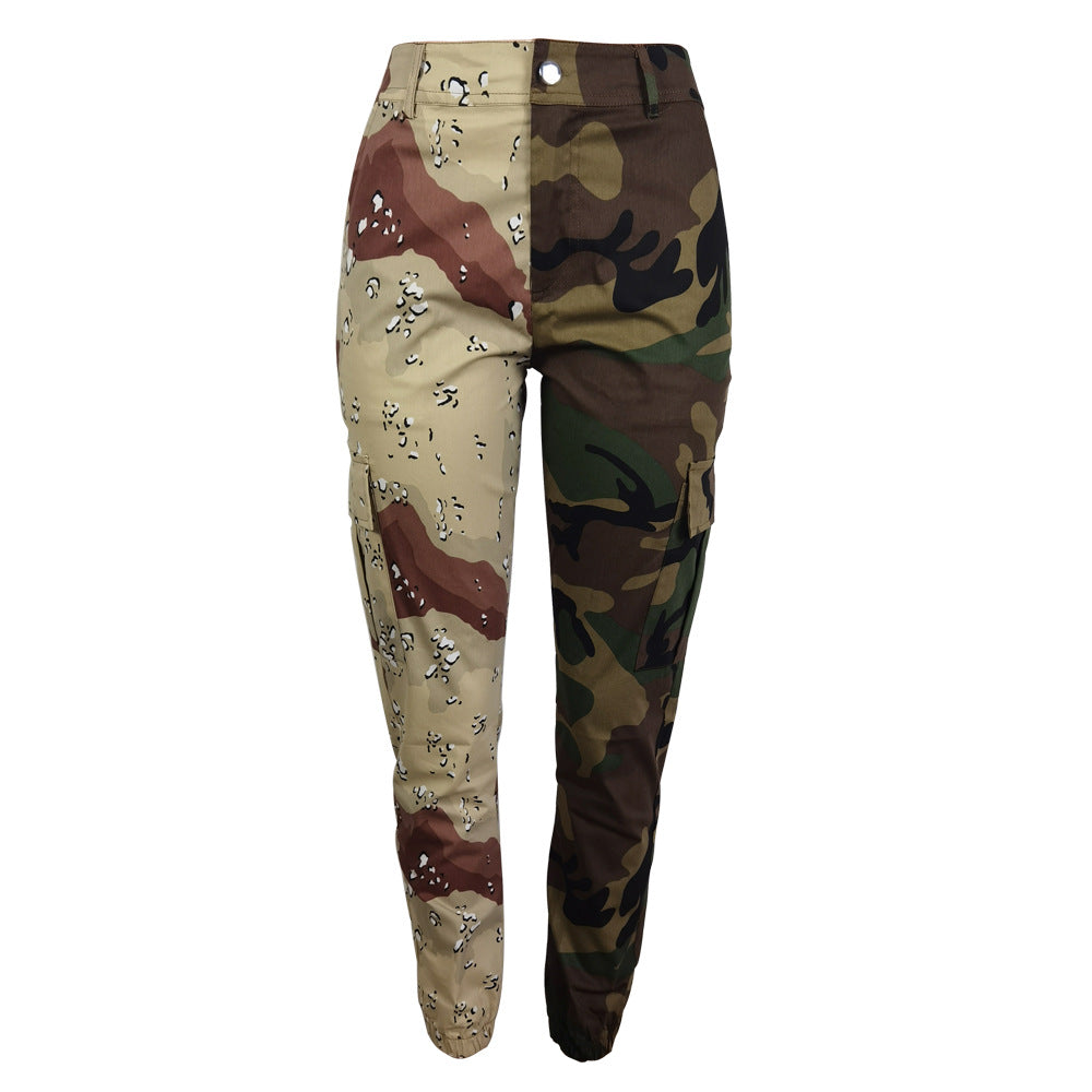 Fashion Popular Camouflage Women Pants
