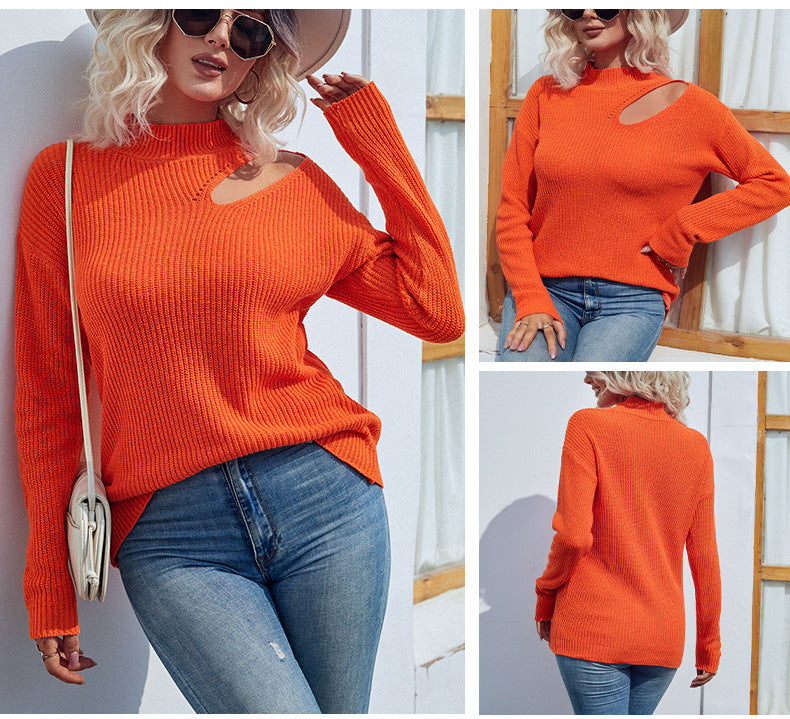 Fashion Knitted Pullover Sweaters for Women