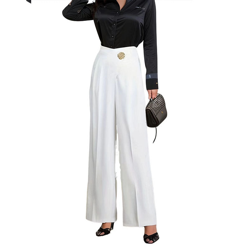 Casual High Waist Leisure Women Long Pants