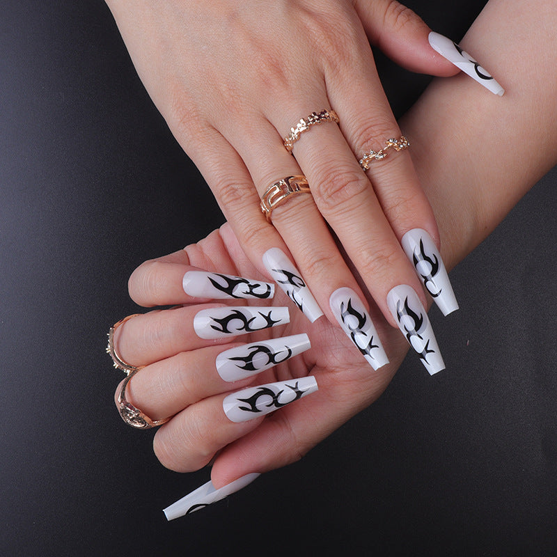 Fashion Detachable Extra Long Press on Nails