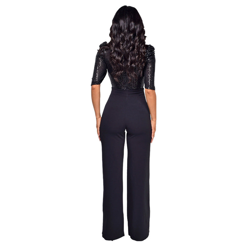 Sexy Sequined Jumpsuits for Women