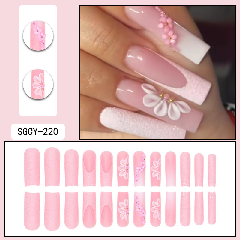 Fashion Wearable Extra Long Press on Nails