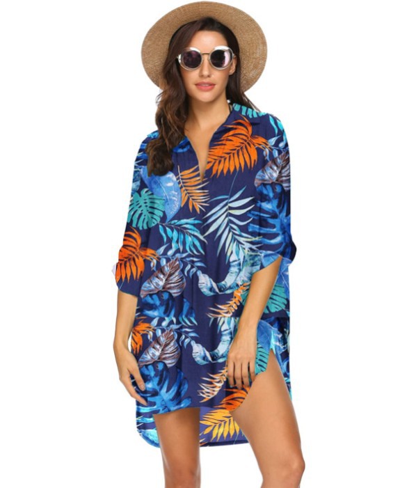 Summer Beach Chiffon Bikini Shirts