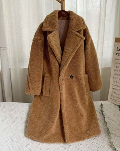 Winter Warm Faux Fur Long Outerwear for Women