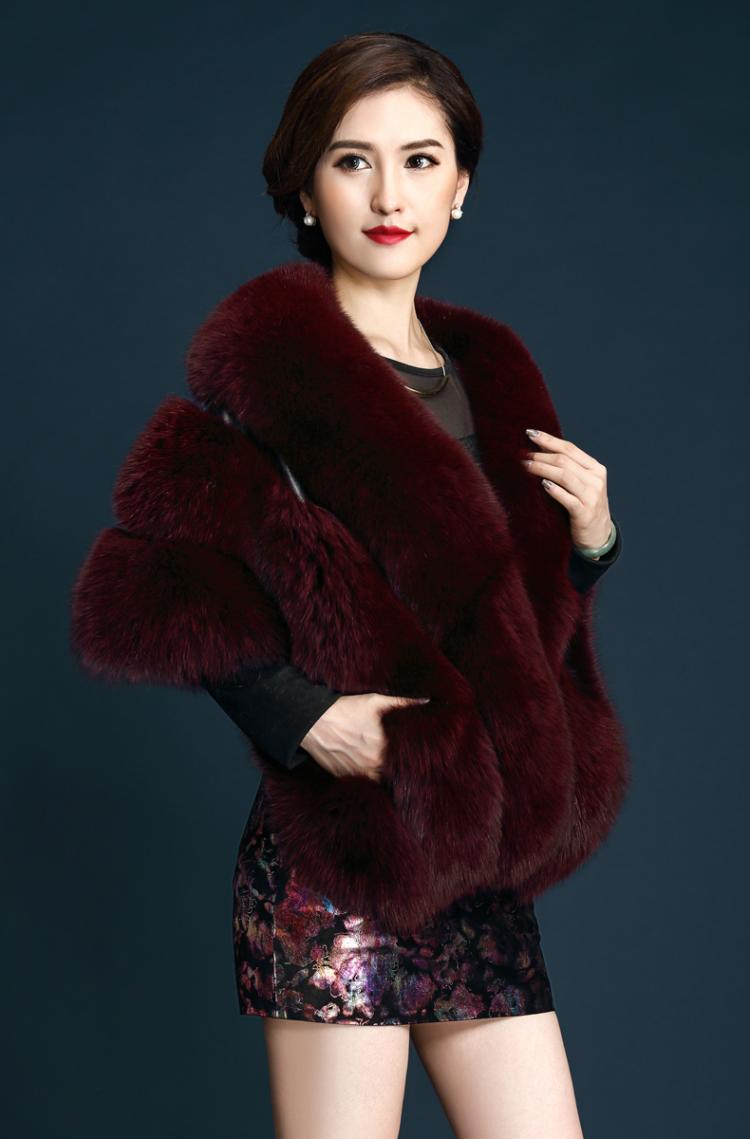 Elegant Warm Faux Fur Capes for Women