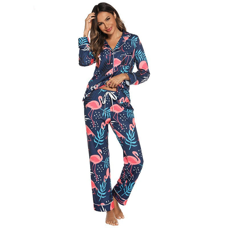 Women Long Sleeves Winter Pajamas