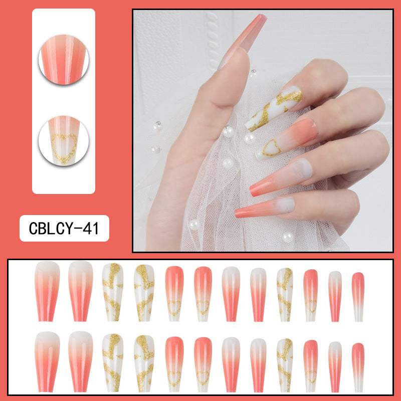 Fashion Detachable Extra Long Press on Nails