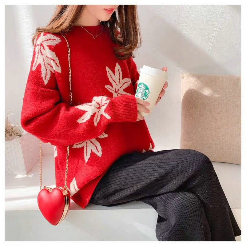 Casual Women Winter Knitted Pullover Sweaters