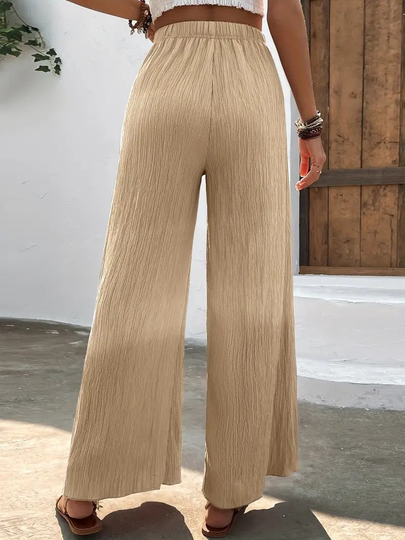Casual Wide Legs Long Pants for Women