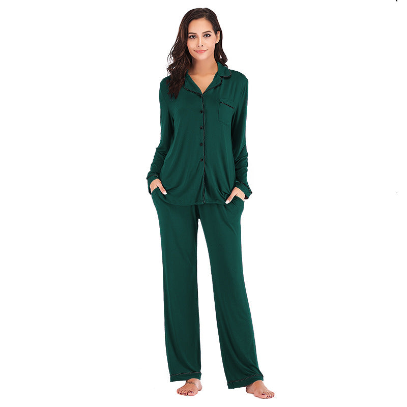 Women Long Sleeves Winter Pajamas