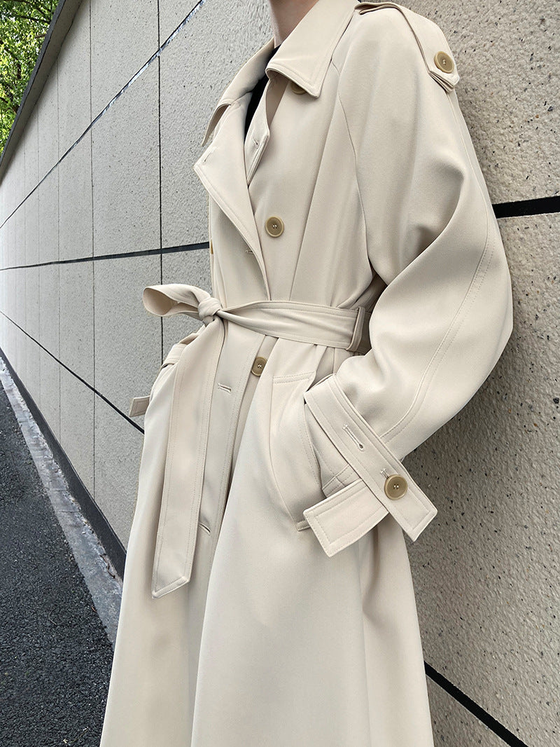 Fashion Loose Long Trench Coats for Women