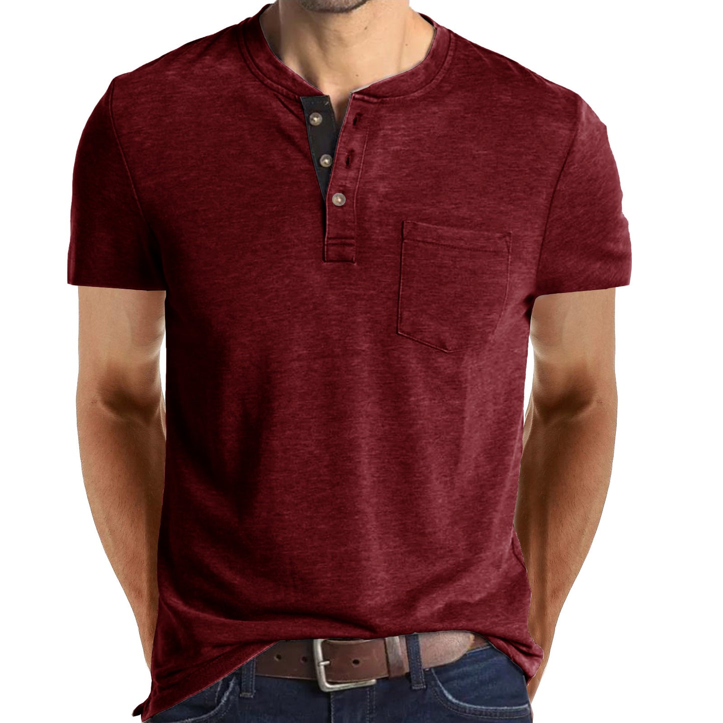 Casual Summer Short Sleeves Men T Shirts