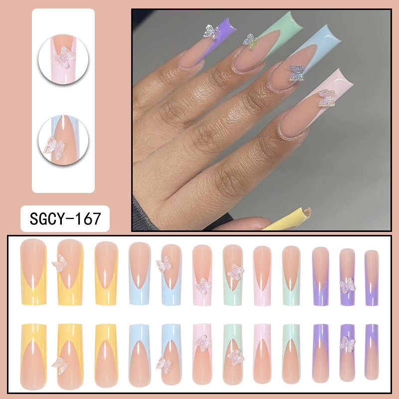 Fashion Wearable Extra Long Press on Nails