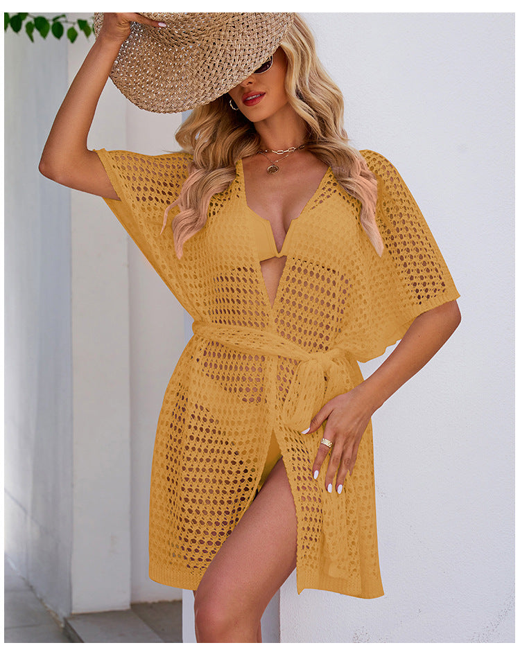 Casual Summer Knitted Summer Cover Ups