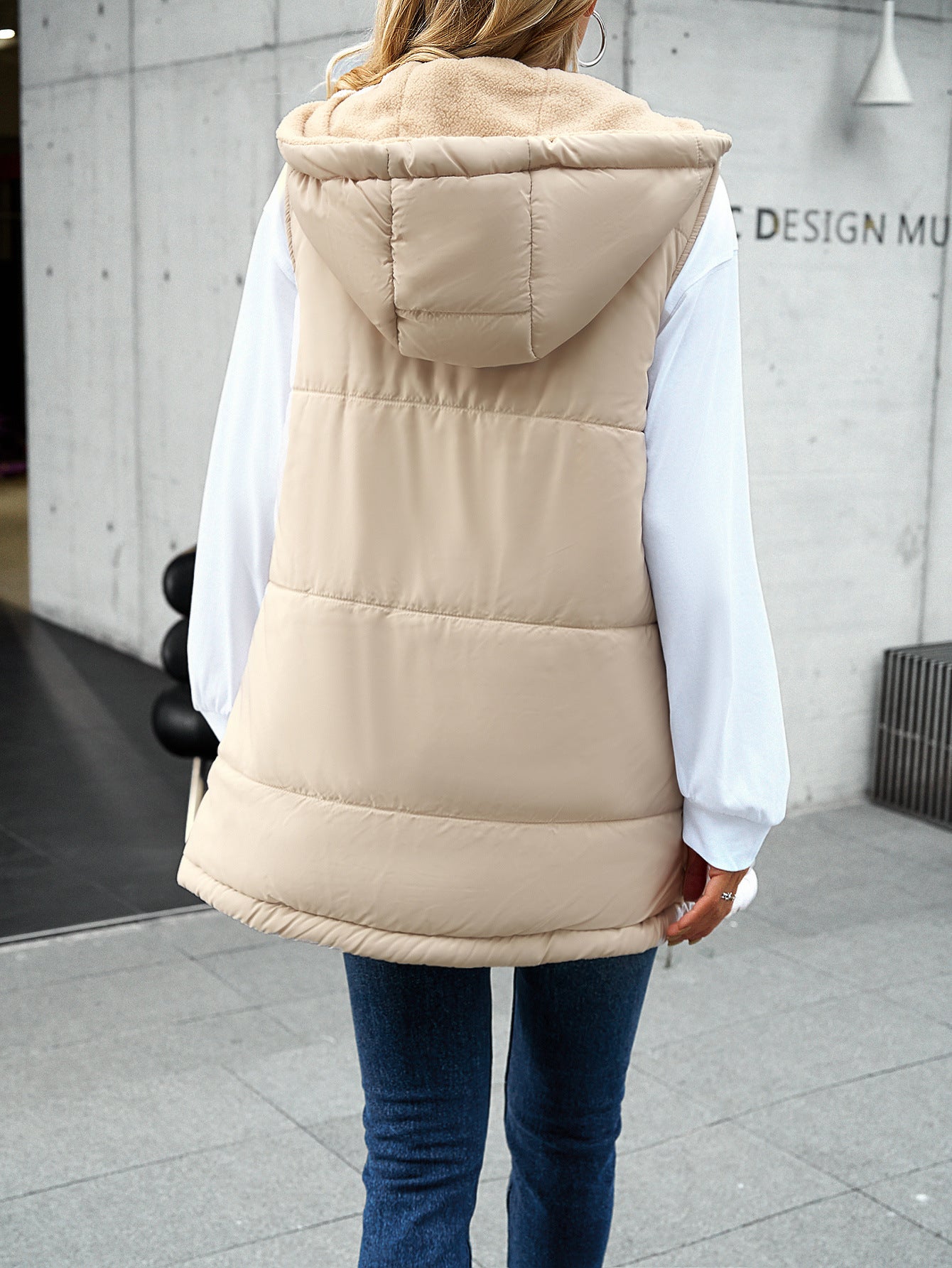 Casual Winter Women Vest Outerwear