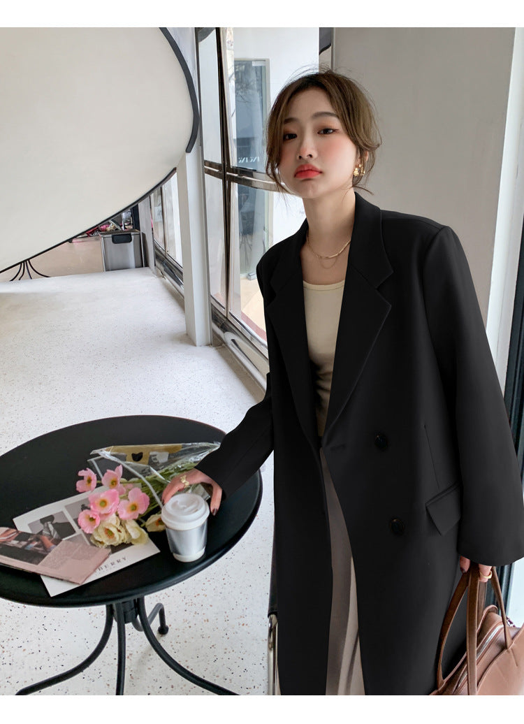 Fashion Spring Long Blazer Coats for Women