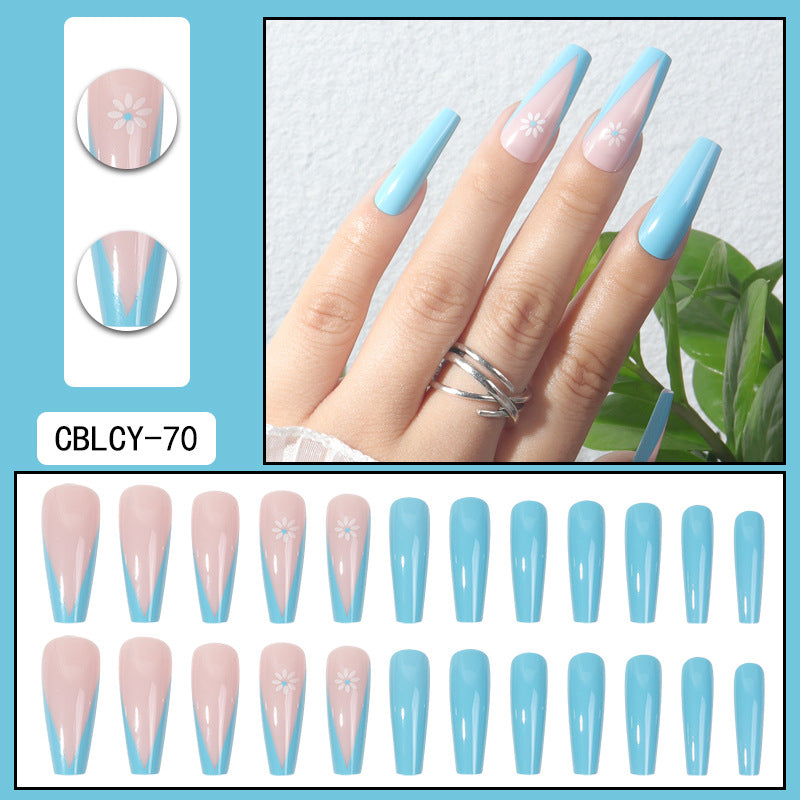 Fashion Detachable Extra Long Press on Nails