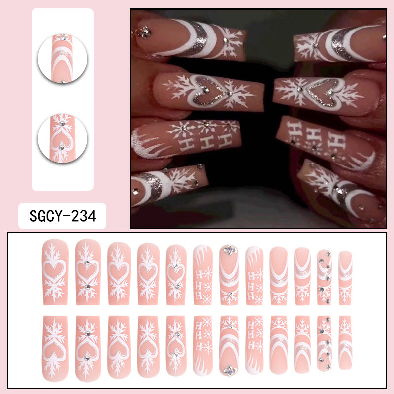 Fashion Wearable Extra Long Press on Nails