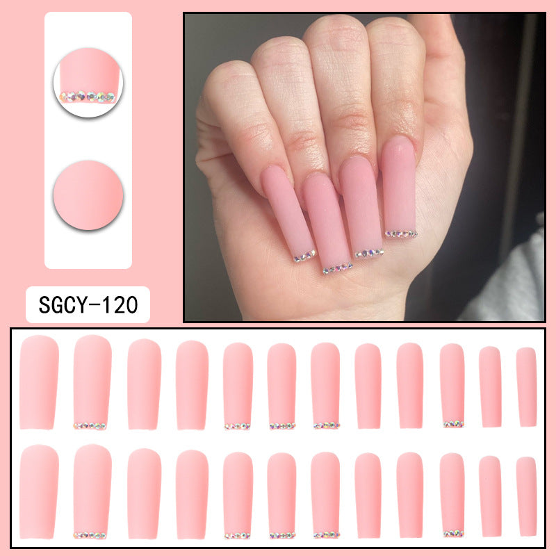 Fashion Gradient Color Extra Long Press on Nails