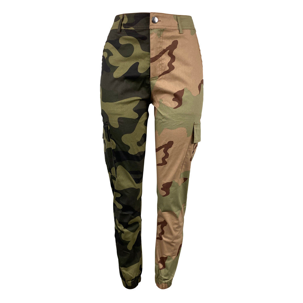 Fashion Popular Camouflage Women Pants