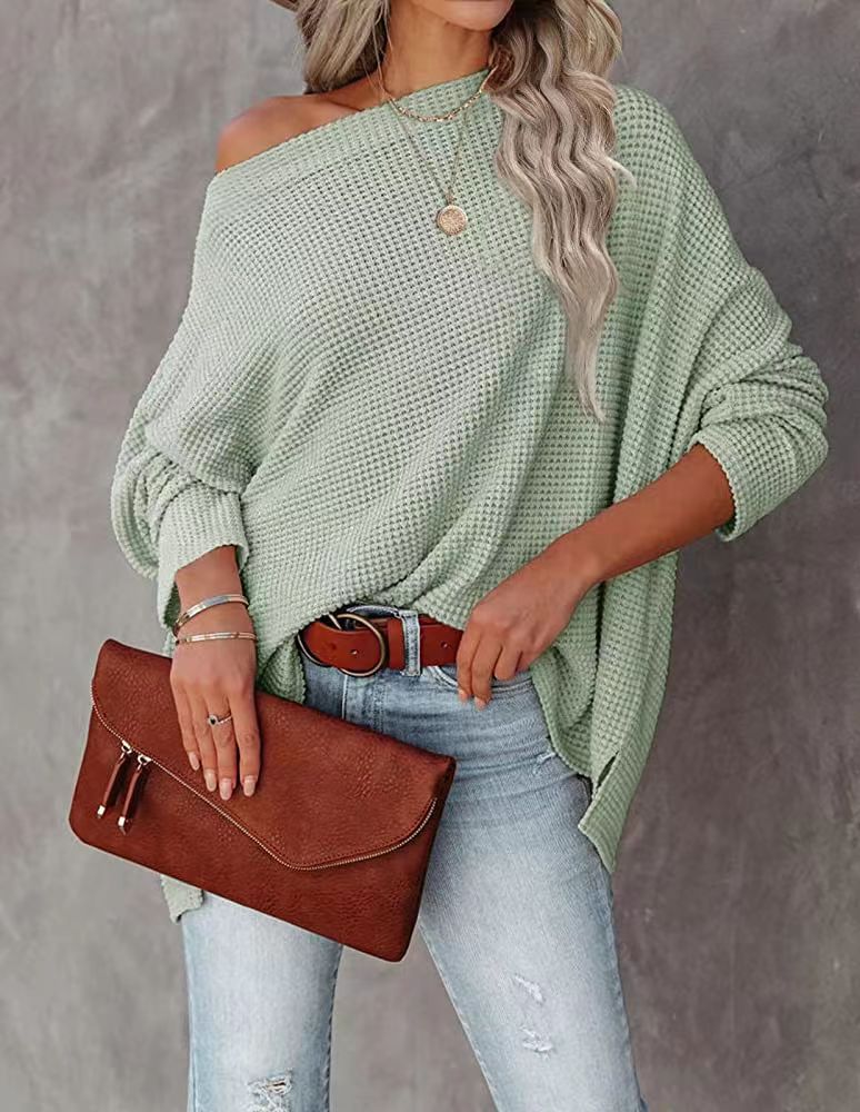 Casual Women Knitted Tops