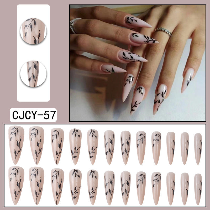 Fashion Detachable Extra Long Press on Nails