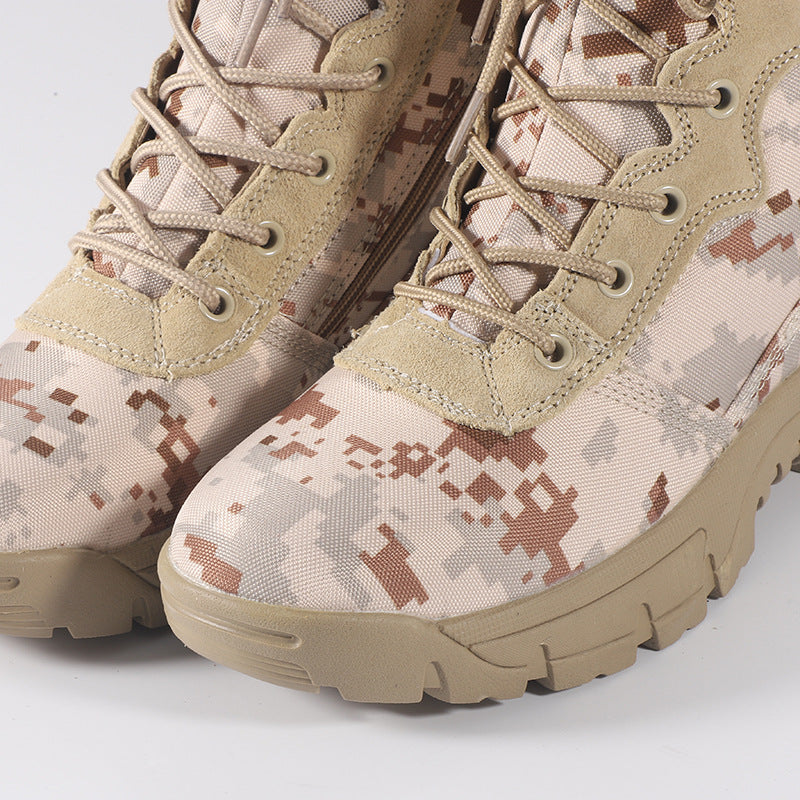 Men Outdoor Camouflage Hiking Tactical Boots