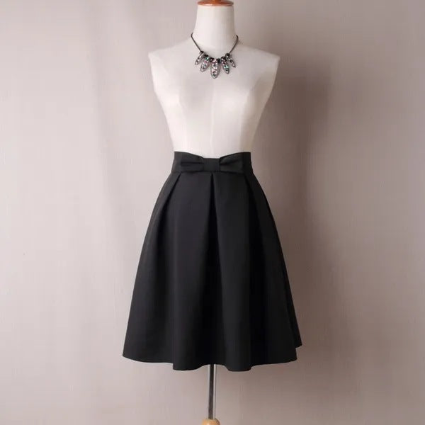 Fashion Bow Office Lady Skirts