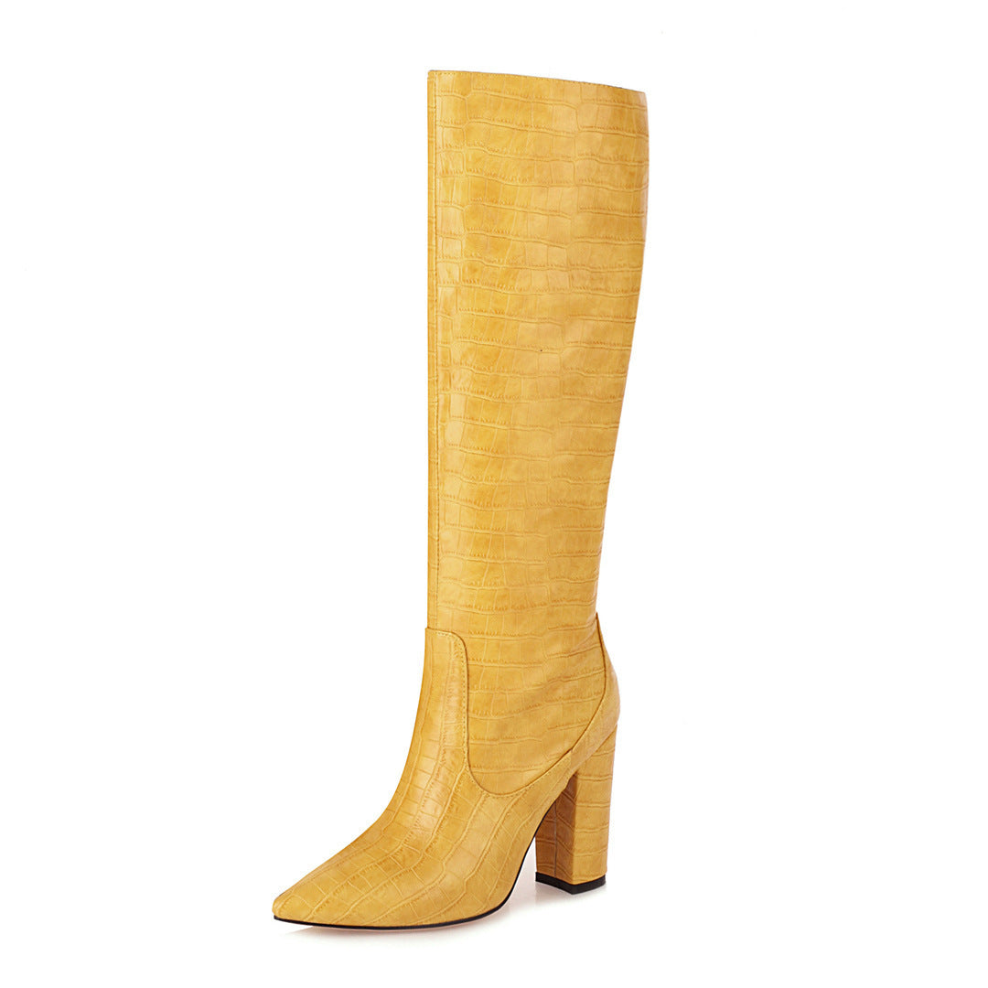 Fashion Peep Toe Plus Sizes Boots for Women