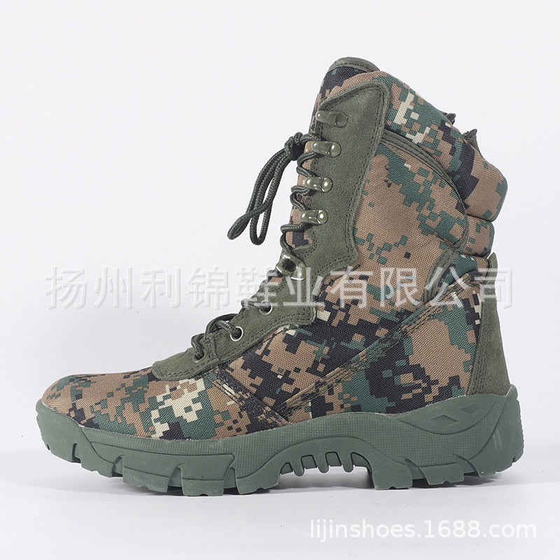 Men Outdoor Camouflage Hiking Tactical Boots