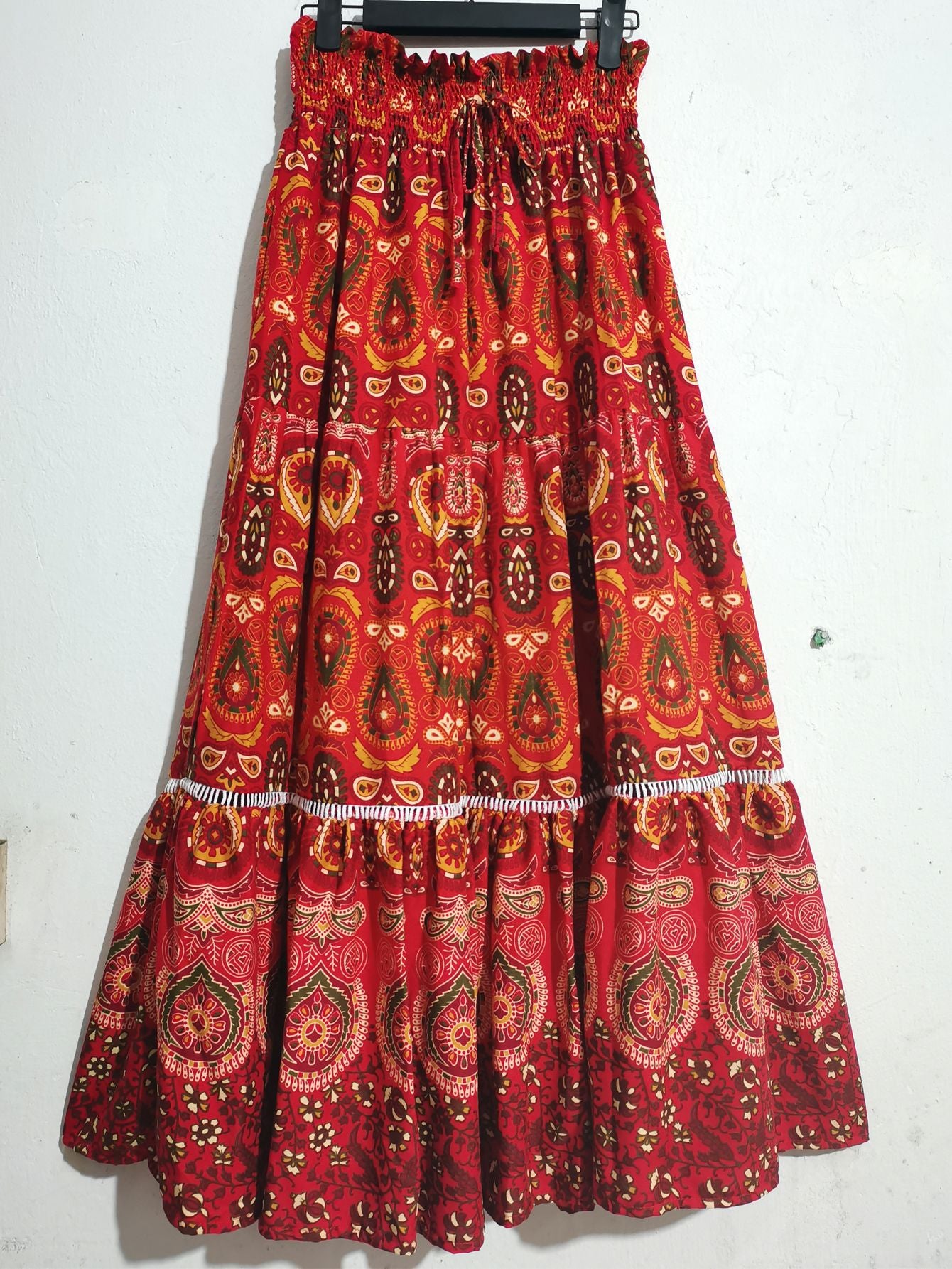 Bohemian Exotic Women Midi Skirts