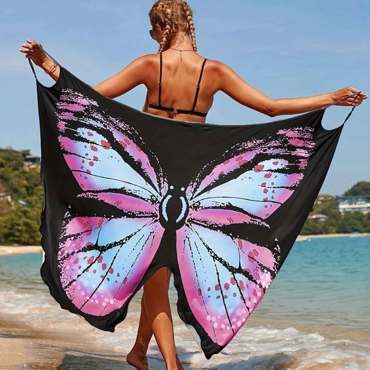 Sexy 3D Floral Butterfly Summer Beach Dresses