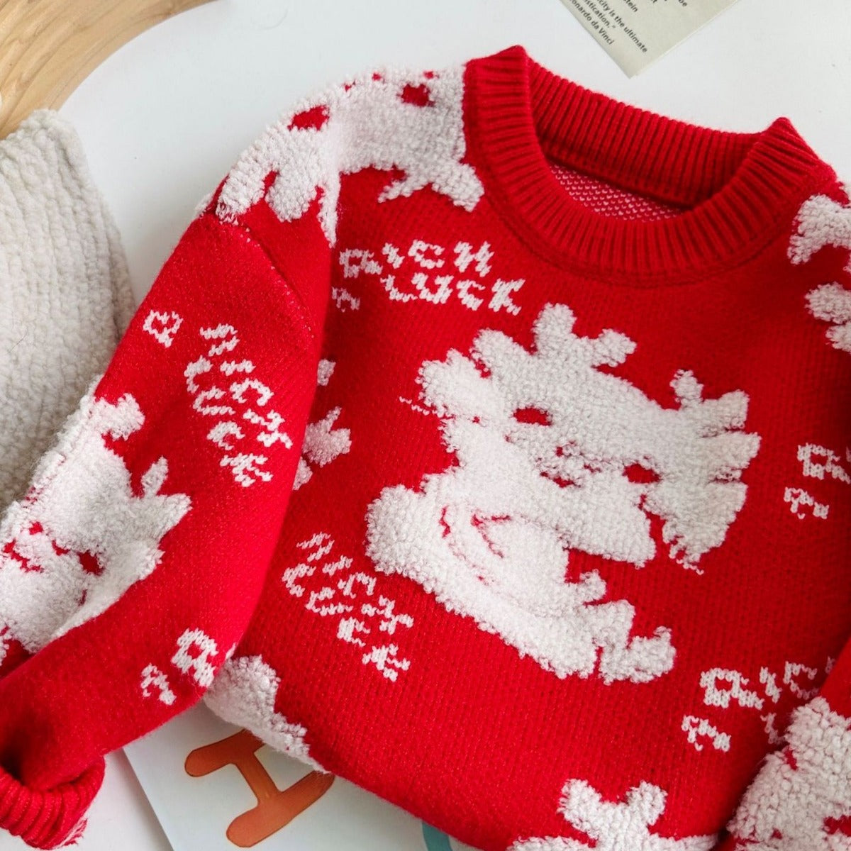 Lovely Knitted Kid's Pullover Sweaters
