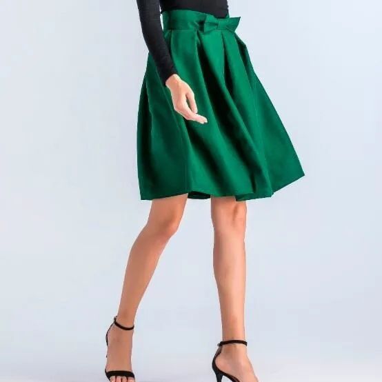 Fashion Bow Office Lady Skirts