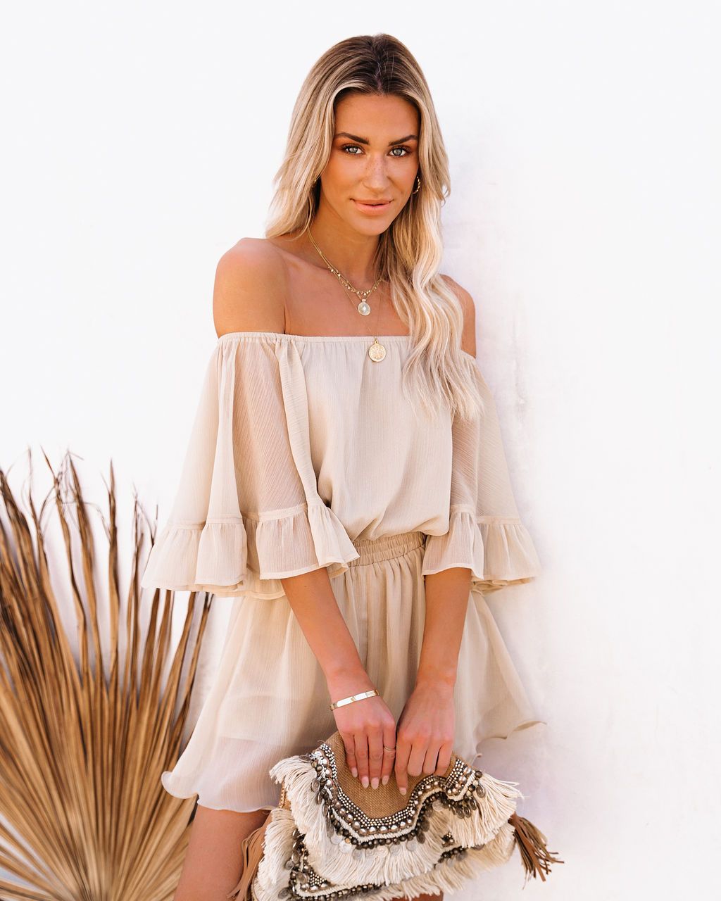 Sexy Off The Shoulder Chiffon Summer Short Jumpsuits