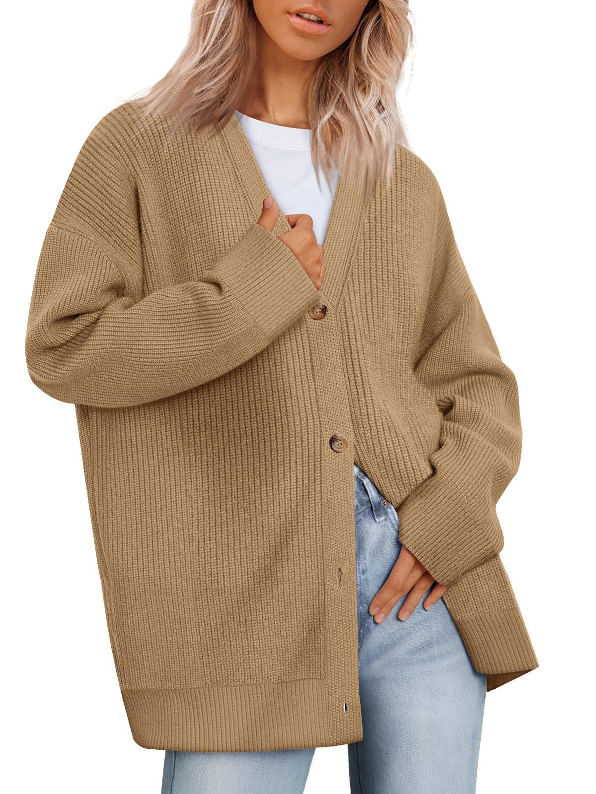 Casual Women Knitted Cardigan Sweaters
