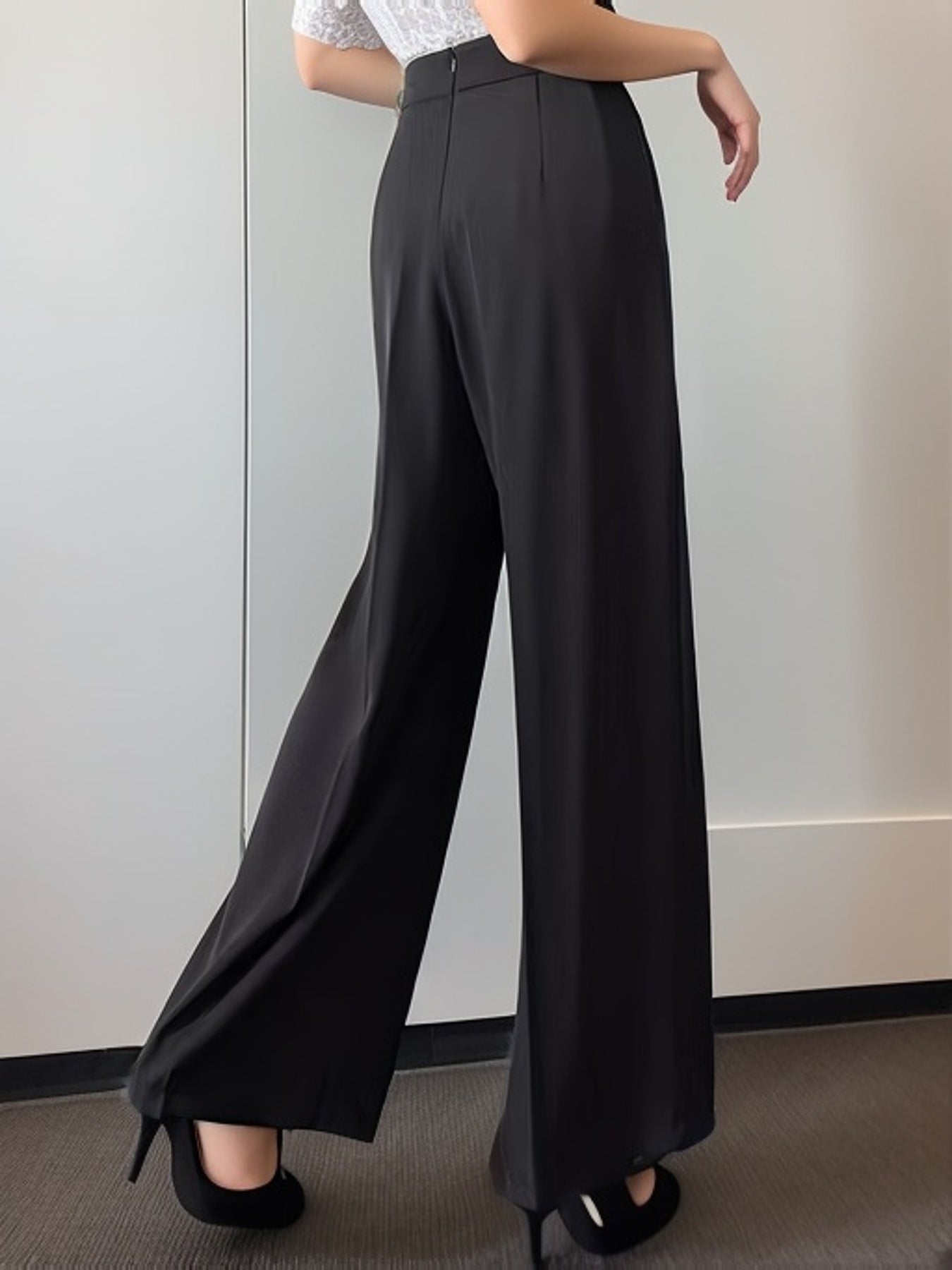 Casual High Waist Leisure Women Long Pants