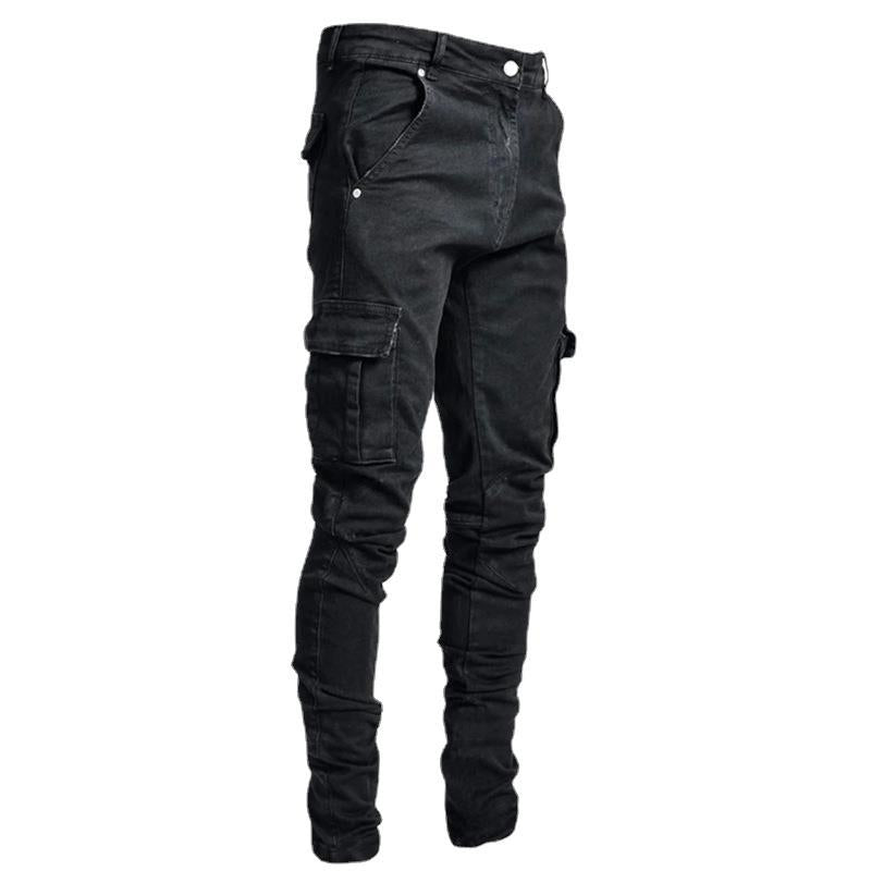 Casual Side Pockets Men Jeans