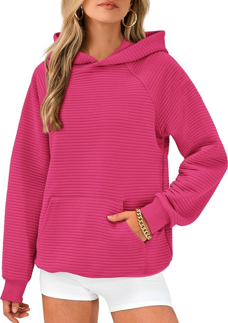 Fashion Long Sleeves Pockets Hoodies