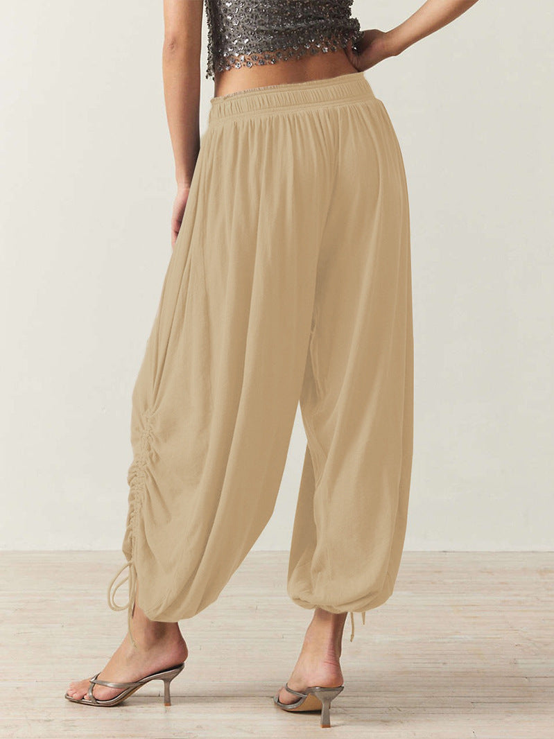 Casual Summer Drawstring Women Pants