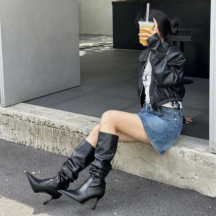 Sexy High Heels Women Fall Boots