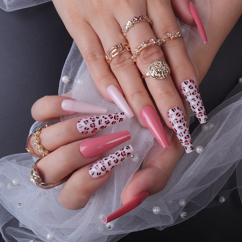 Fashion Detachable Extra Long Press on Nails