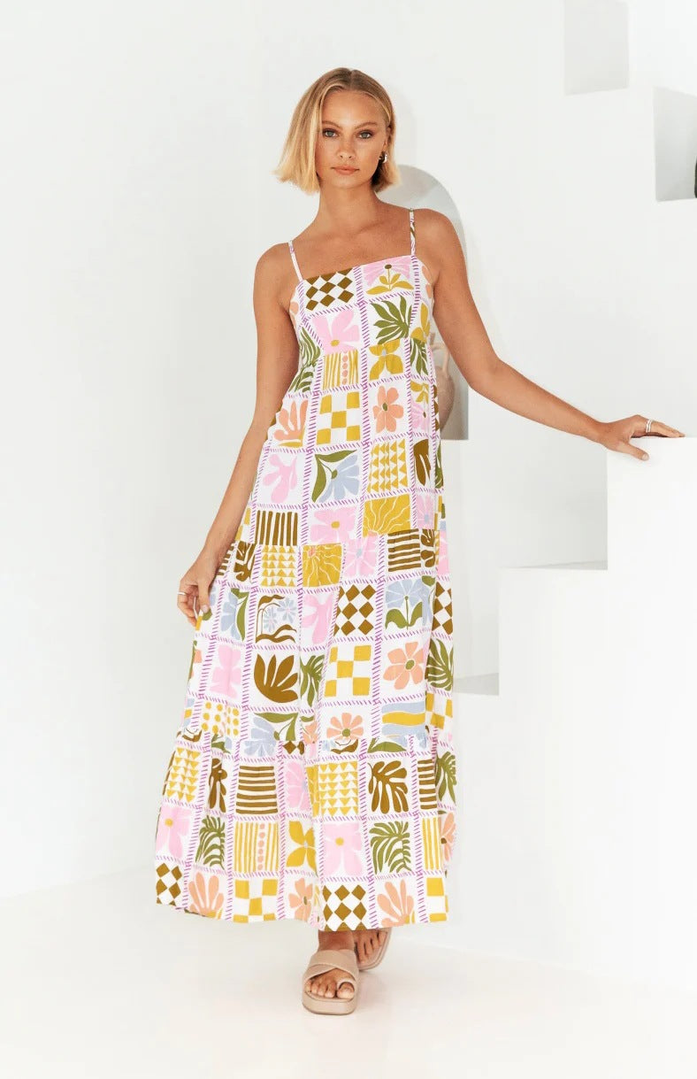Fashion Summer Spaghetti Straps Dresses